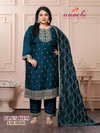 Plus Kim By Aanchi Vichitra Silk Kurti With Bottom Dupatta Wholesale Shop In Surat
